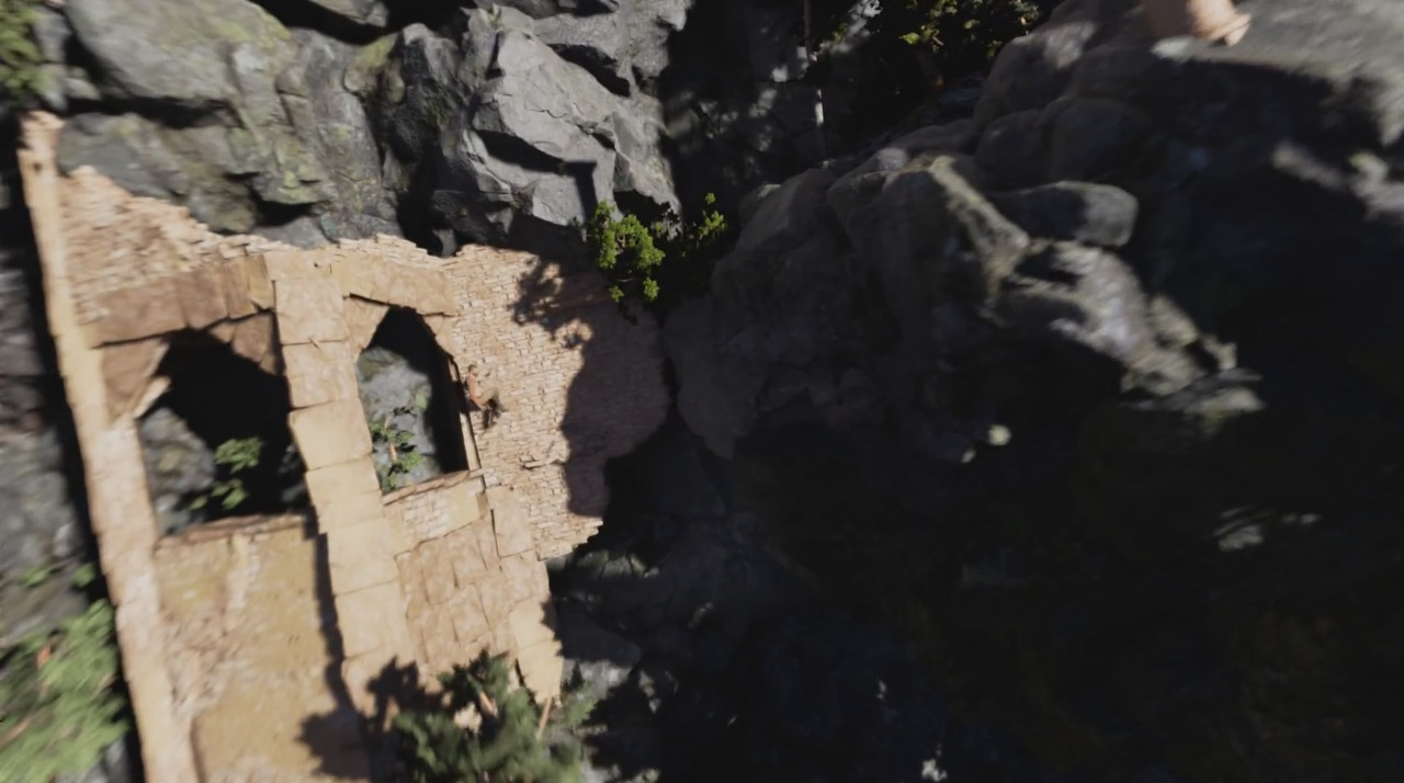 Downward - Паркур с открытым миром на Unreal Engine 4
