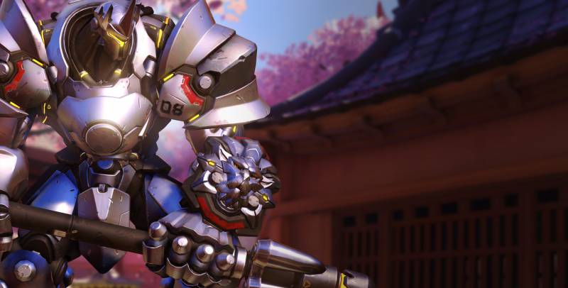 Overwatch: 9 минут геймплея за Райнхардт