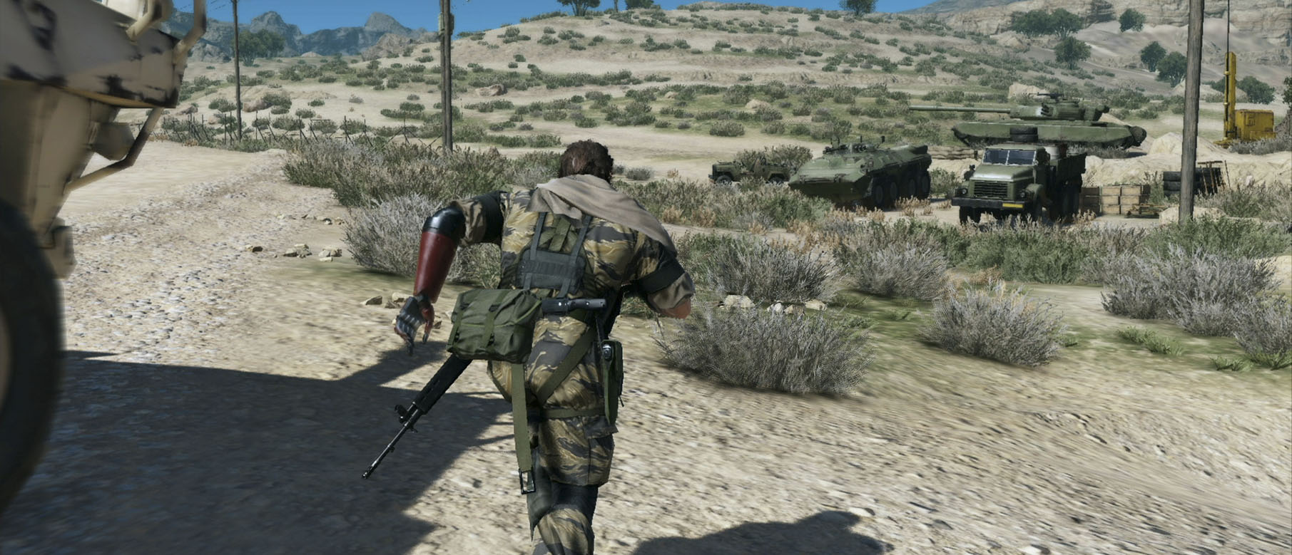 Как в MGS5: Phantom Pain с помощью джипа пройти миссию не подняв тревоги