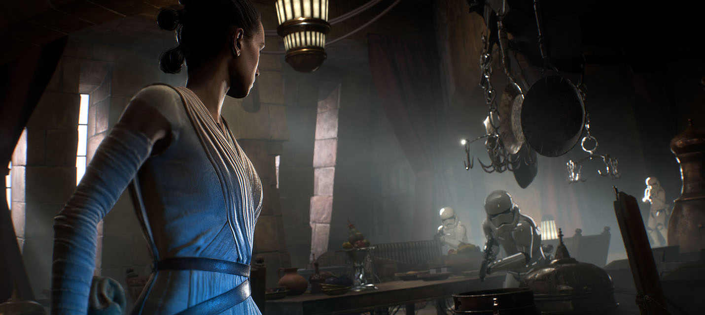 Скриншоты меню настроек альфа-версии Star Wars: Battlefront II