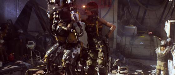 Sony удалили геймплей Anthem с интерфейсом от Xbox One