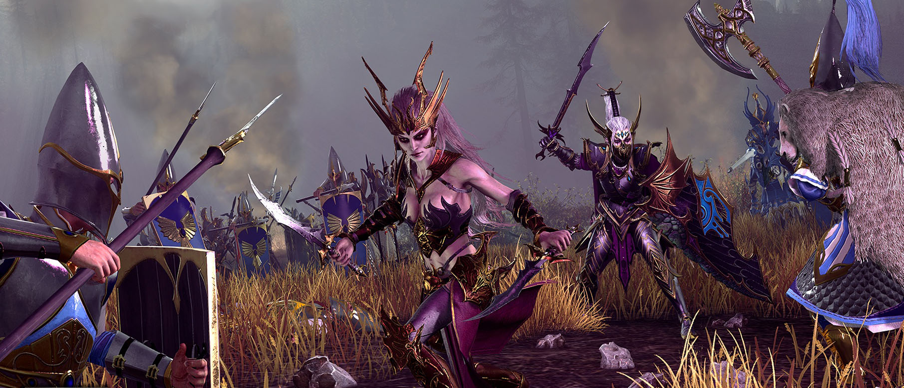 Новые скриншоты Темных Эльфов из Total War: WARHAMMER II