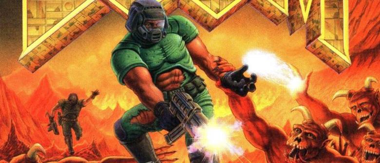 Морпех с оригинальной обложки первого Doom это Джон Ромеро