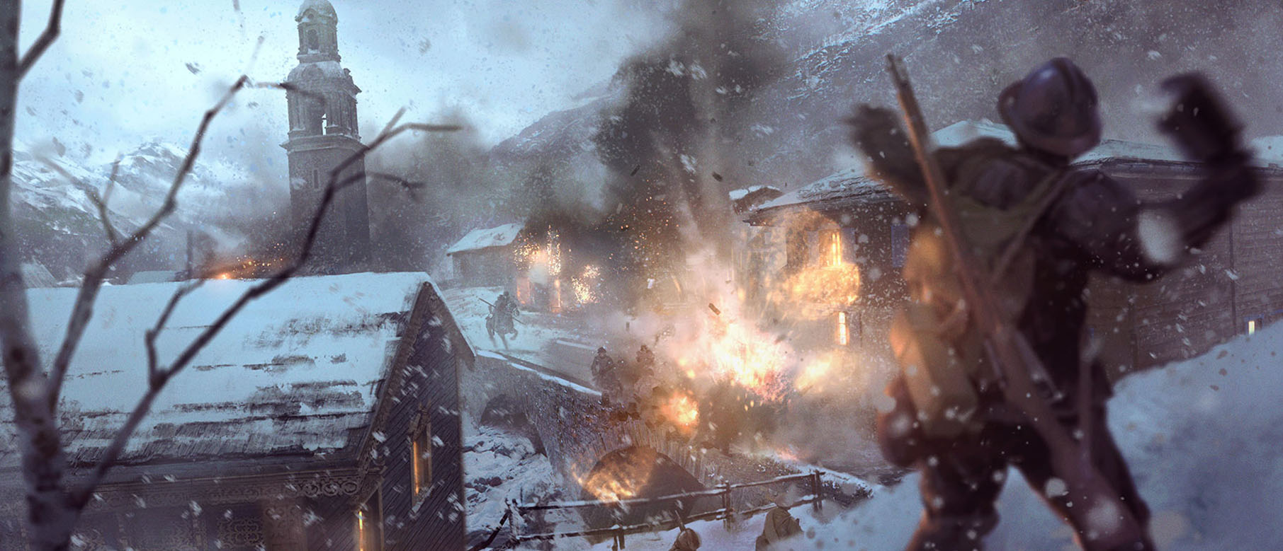 Первая демонстрация карты Брусиловский прорыв из нового DLC для Battlefield 1