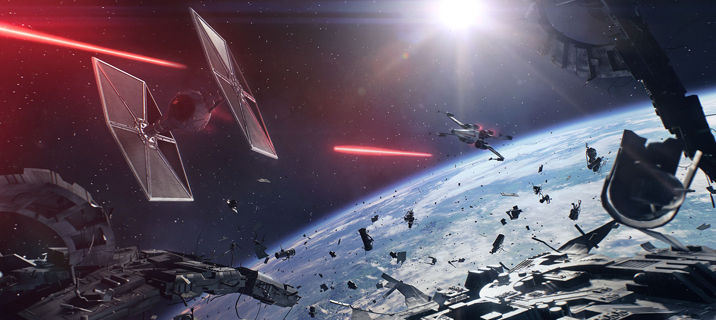 Космические и воздушные бои в Star Wars: Battlefront II значительно улучшились