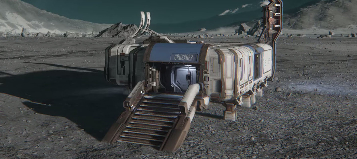 Планетарные аванпосты в новом видео Star Citizen