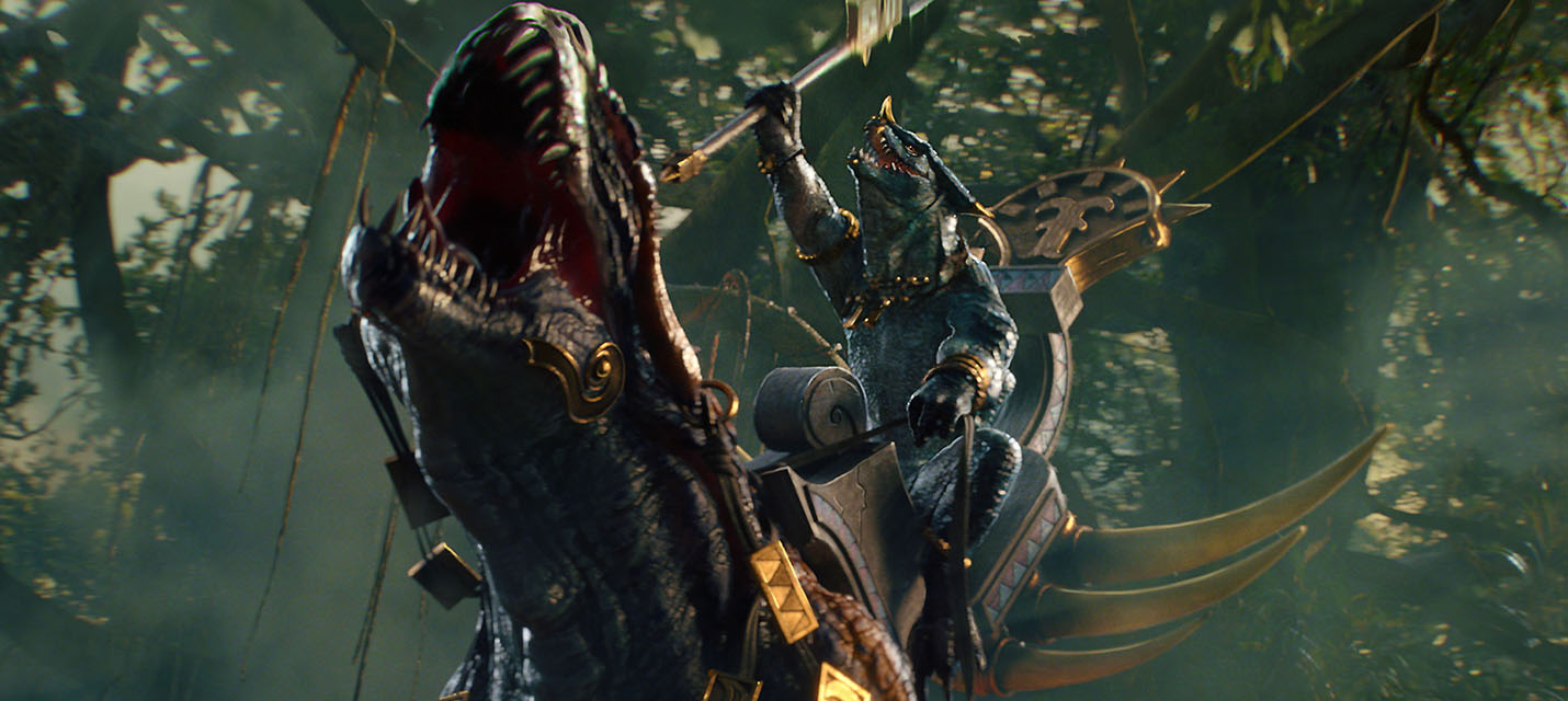 Около 10 минут геймплея из одиночной кампарии Лизардменов в Total War: WARHAMMER II