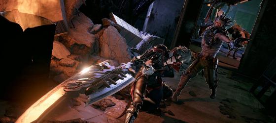 10 минут сражений с боссом в Code Vein