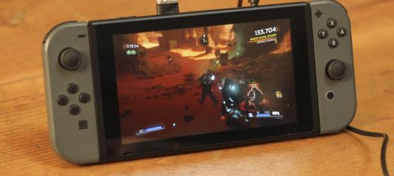 Первый геймплей DOOM с Nintendo Switch