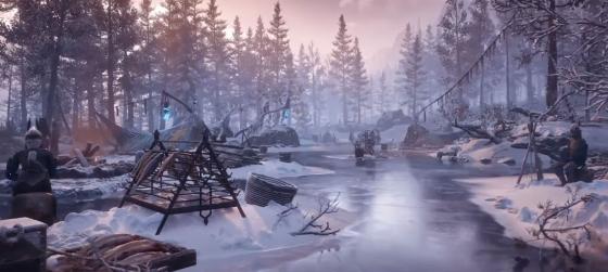 Новый трейлер Horizon Zero Dawn: The Frozen Wilds демонстрирует красоты заснеженной локации