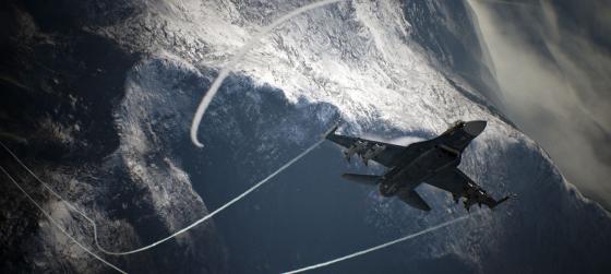 Пара минут геймплея Ace Combat 7: Skies Unknown с Playstation VR