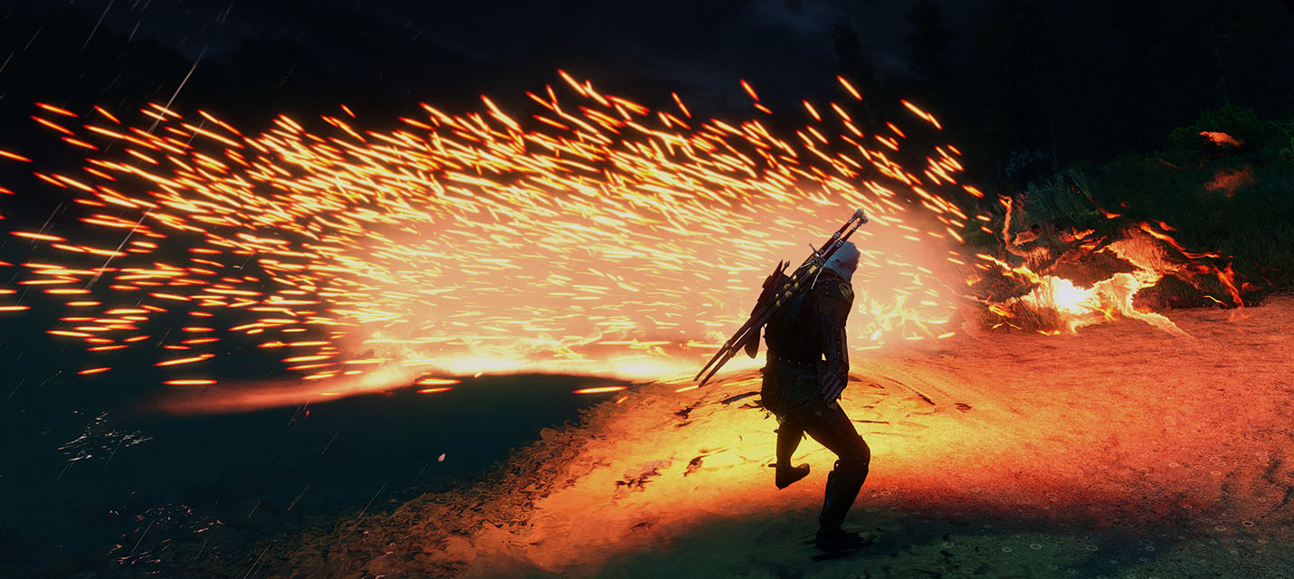 Этот мод для The Witcher 3: Wild Hunt в разы улучшает систему частиц
