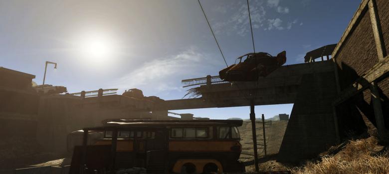 Еще 4 скриншота глобальной модификации Fallout 4 New Vegas