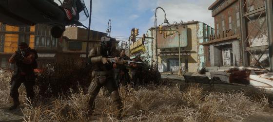 Благодаря модификации в Fallout 4 появилась новая военизированная фракция со своим финалом