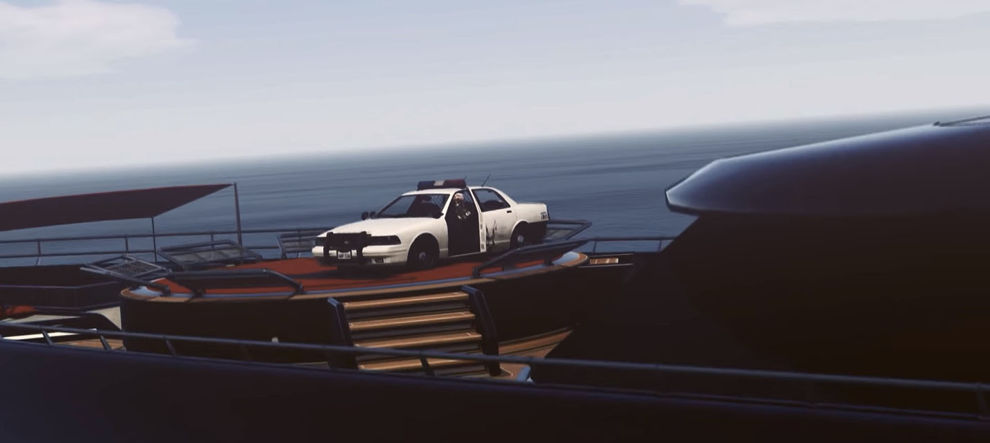 Трюкачи снова показывают высший пилотаж в GTAV