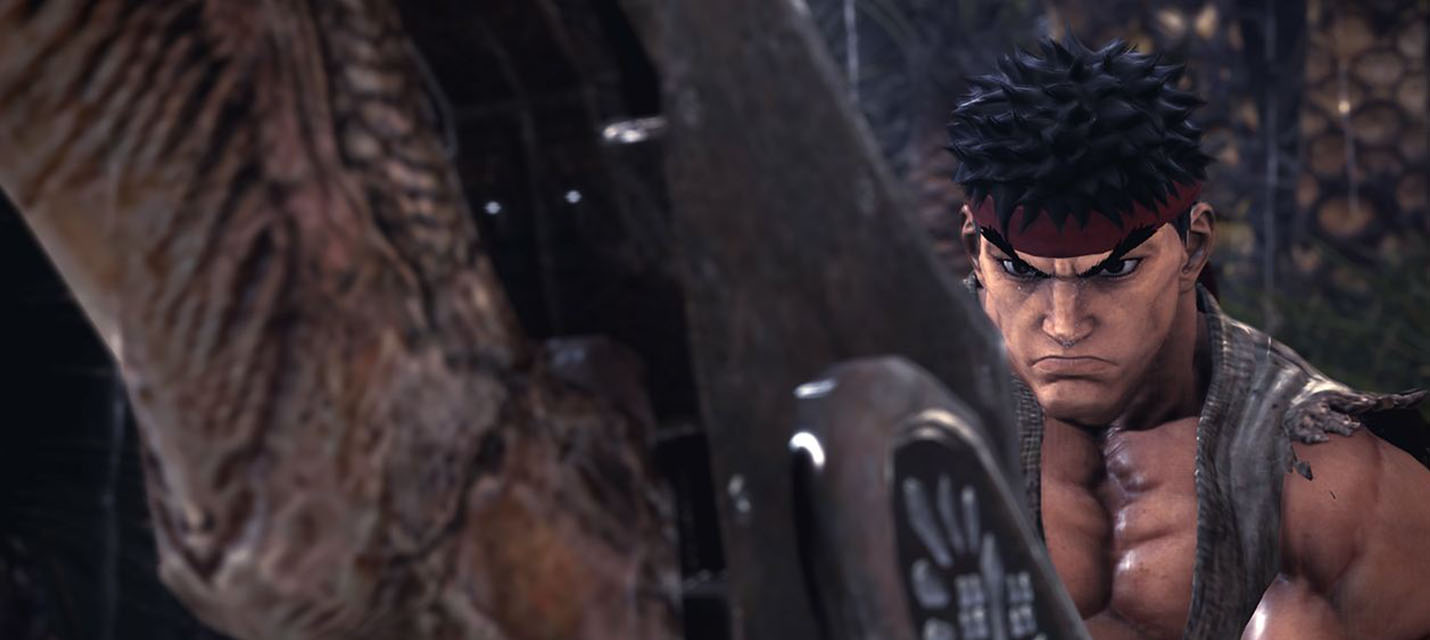 Рю в новом геймплее Monster Hunter World