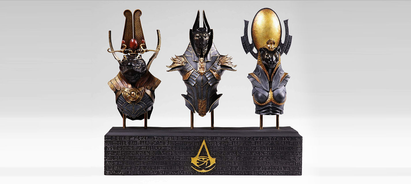 Ubisoft  анонсировали ограниченную серию статуэток богов Assassin’s Creed: Origins
