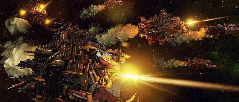 4 новых скриншота Battlefleet Gothic: Armada