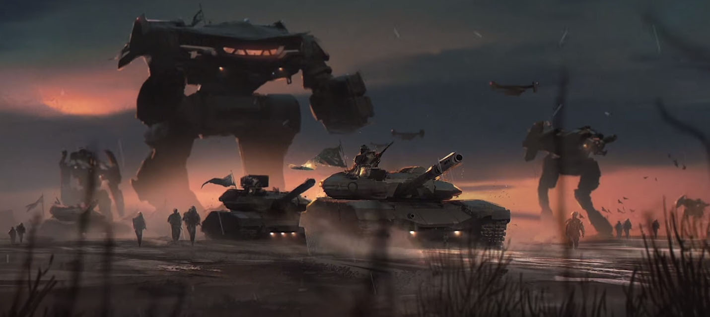 Взгляните на открывающее интро BattleTech