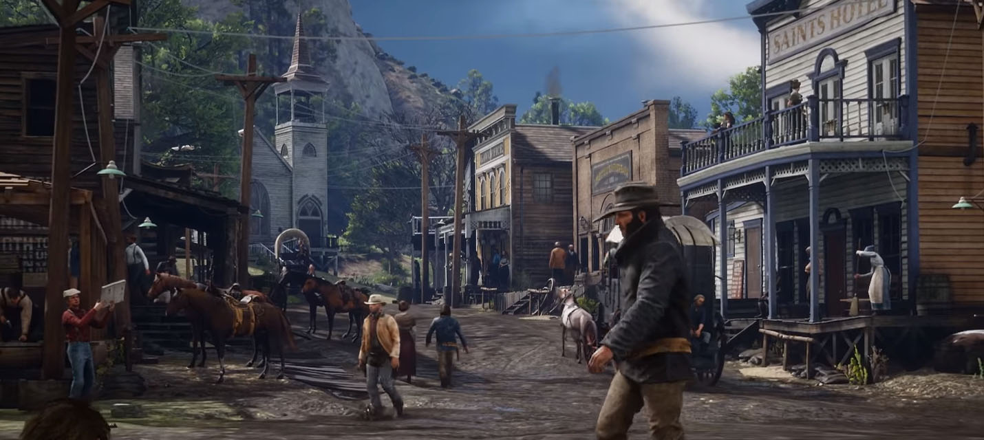 А вот и третий трейлер Red Dead Redemption 2