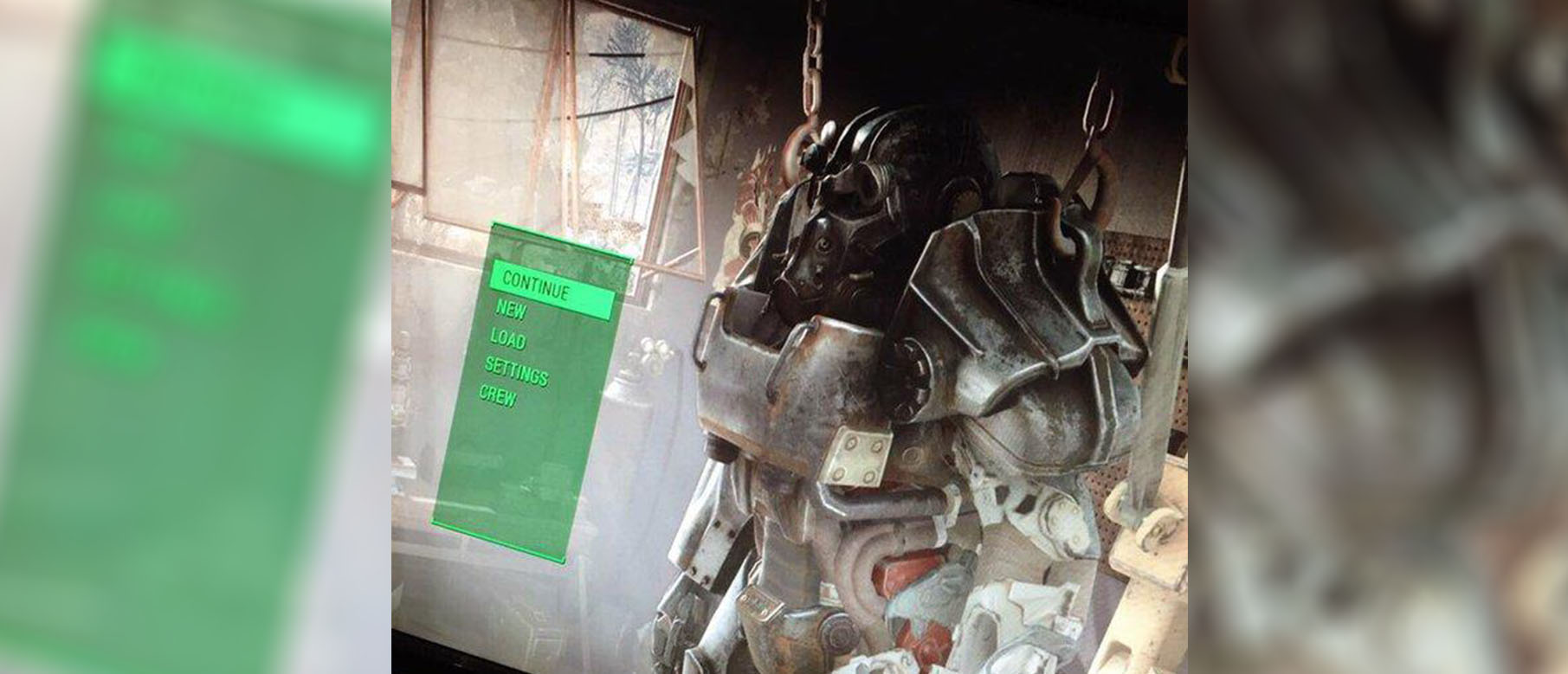 Изображения меню Fallout 4 просочились в интернет