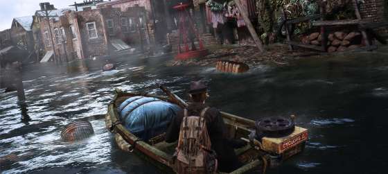 Огромная галерея скриншотов и концепт-артов The Sinking City