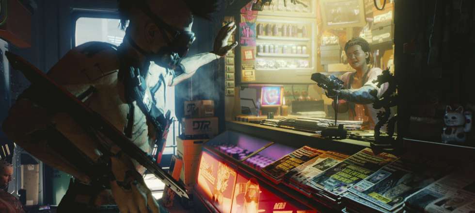 Взгляните на первые скриншоты Cyberpunk 2077