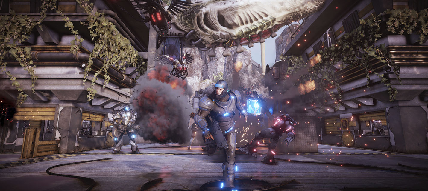 Футуристический шутер Gene Rain выйдет на PS4 уже сегодня