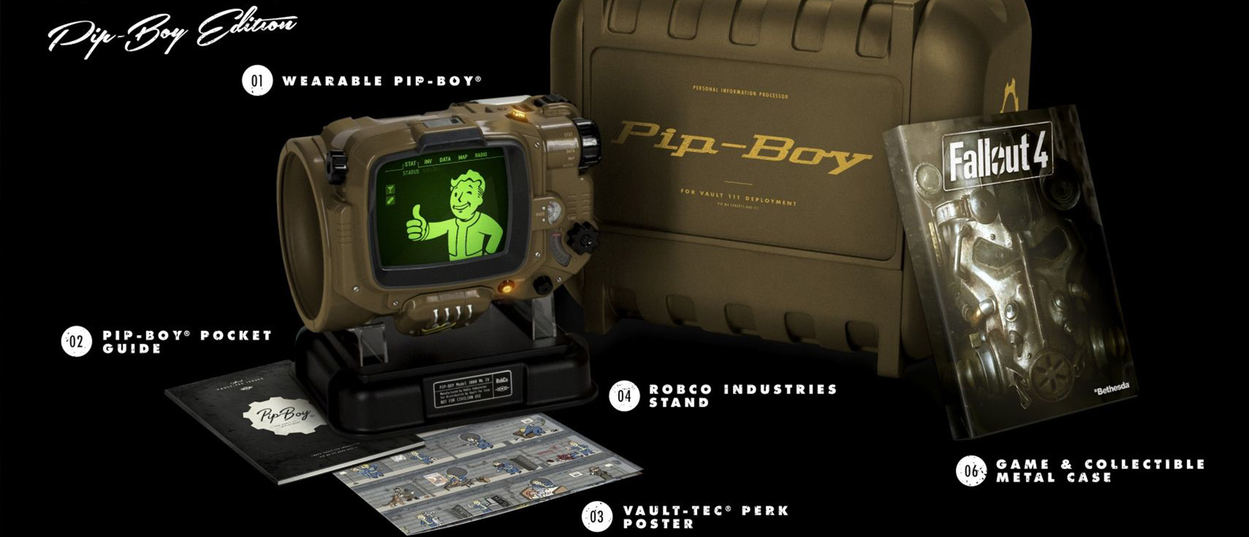Вы можете купить Fallout 4: Pip-boy edition, но очень дорого