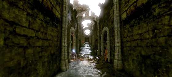 С максимальным уровнем освещения Dark Souls похожа на обычное фэнтези