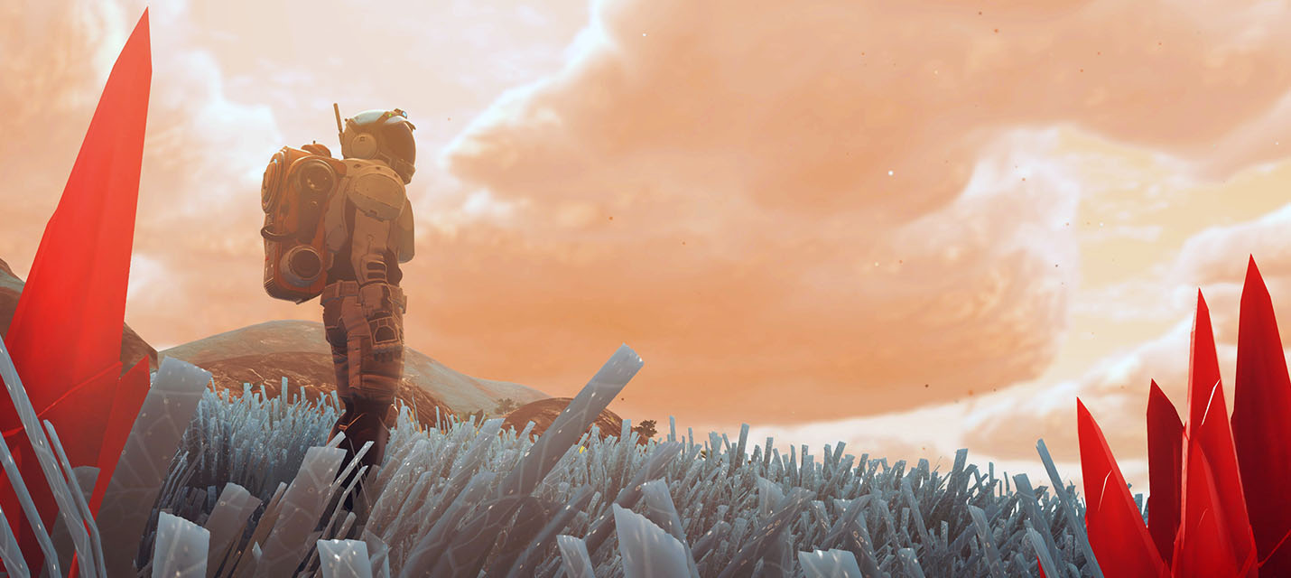 Как выглядит орбитальный скайдайвинг в No Man's Sky