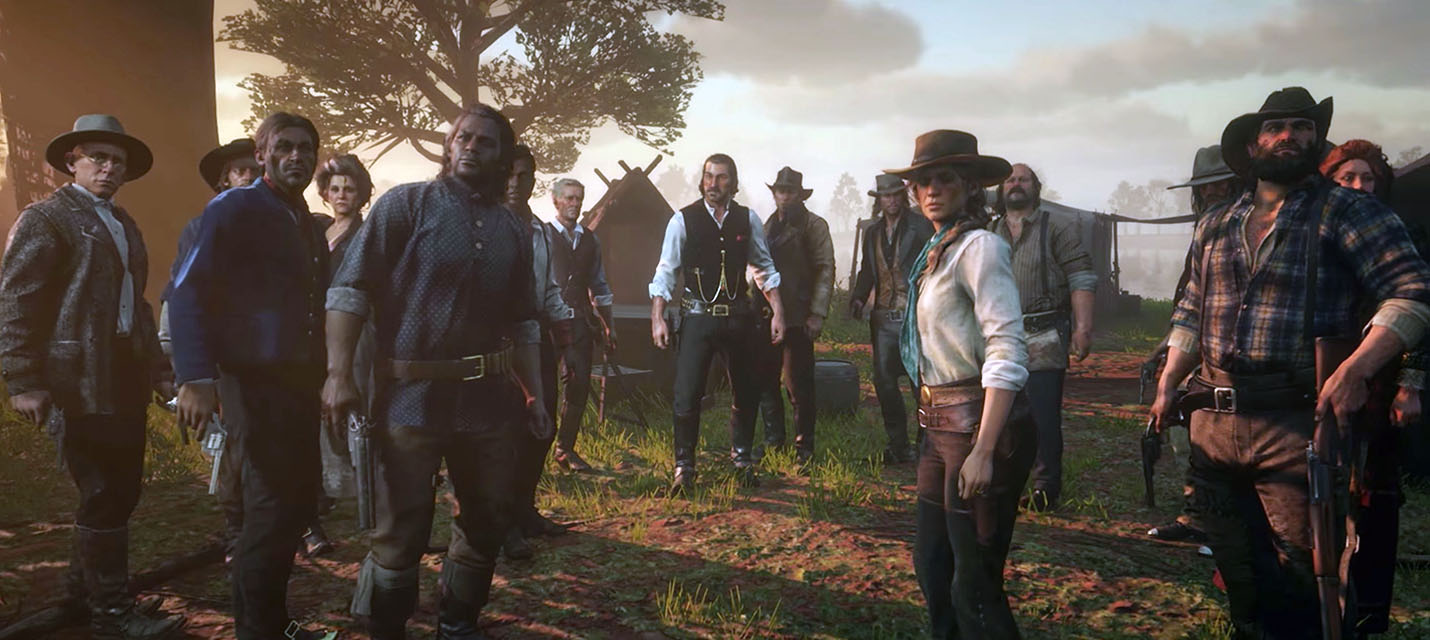 Фотографии рекламных билбордов Red Dead Redemption 2 на улицах Нью-Йорка