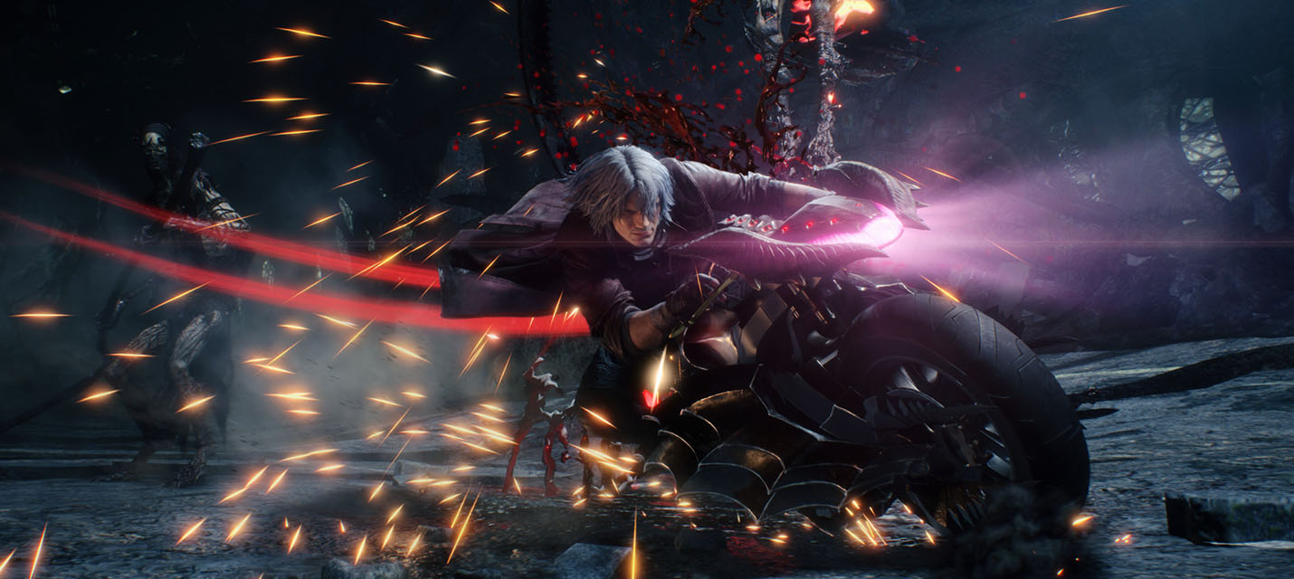 Первый геймплей за Данте из Devil May Cry 5