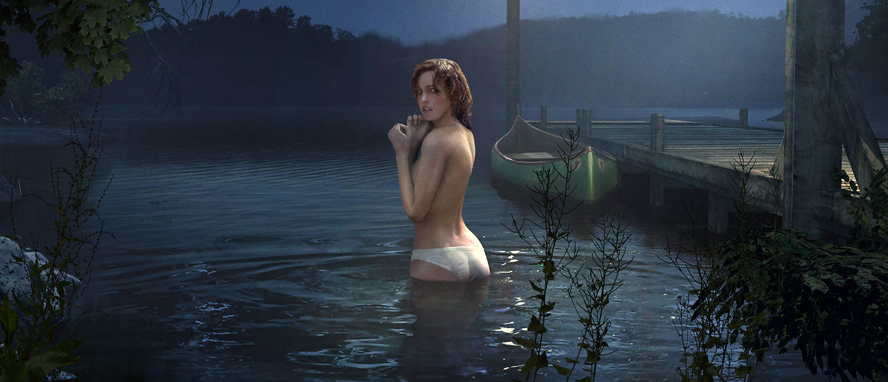 Чуть более 3 минут геймплея из пре-альфа версии Friday The 13th