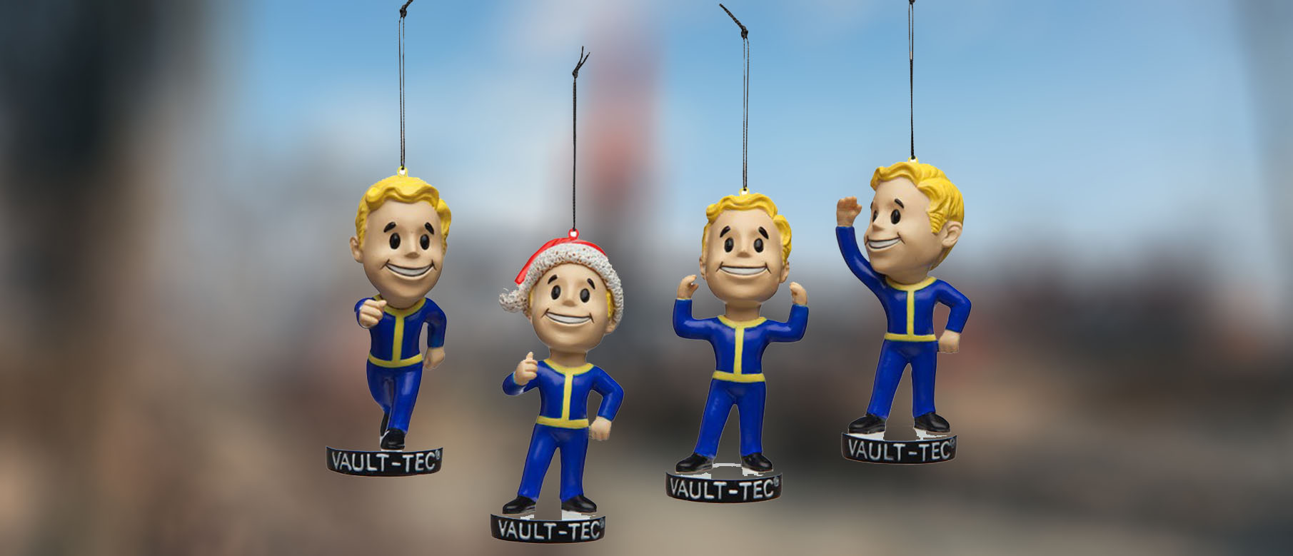 Елочные игрушки Vault Boy
