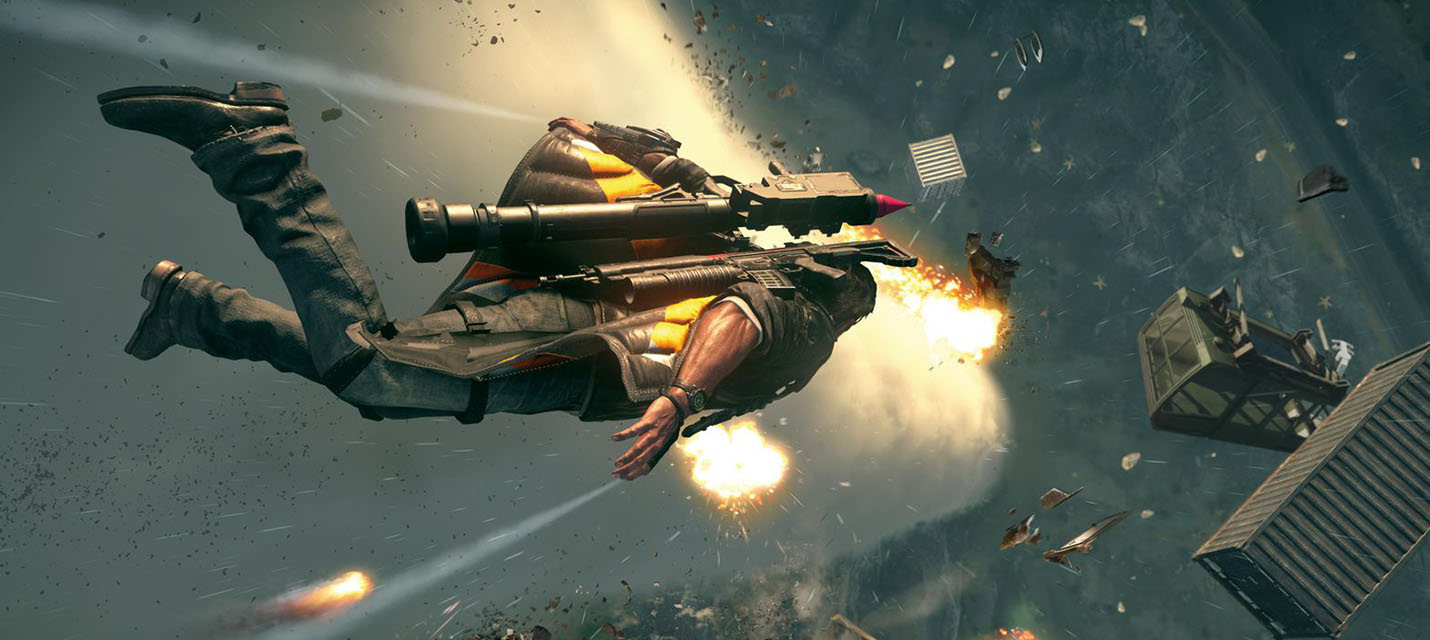 Полет над всем островом Солис в Just Cause 4