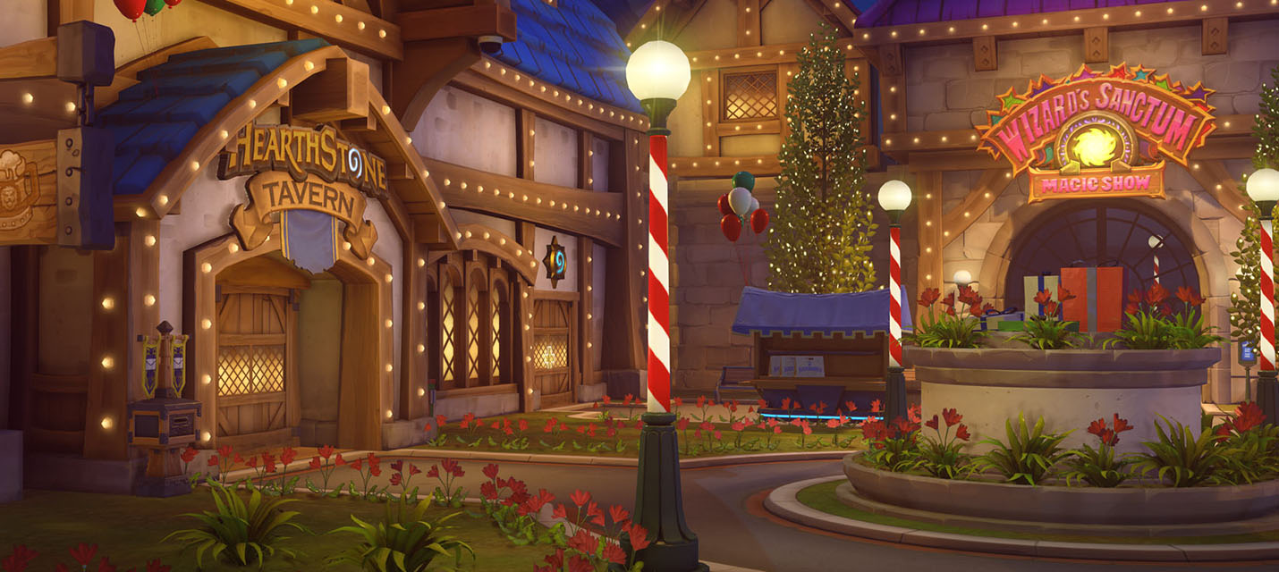 Overwatch запирает игроков в стартовой локации на карте Blizzard World