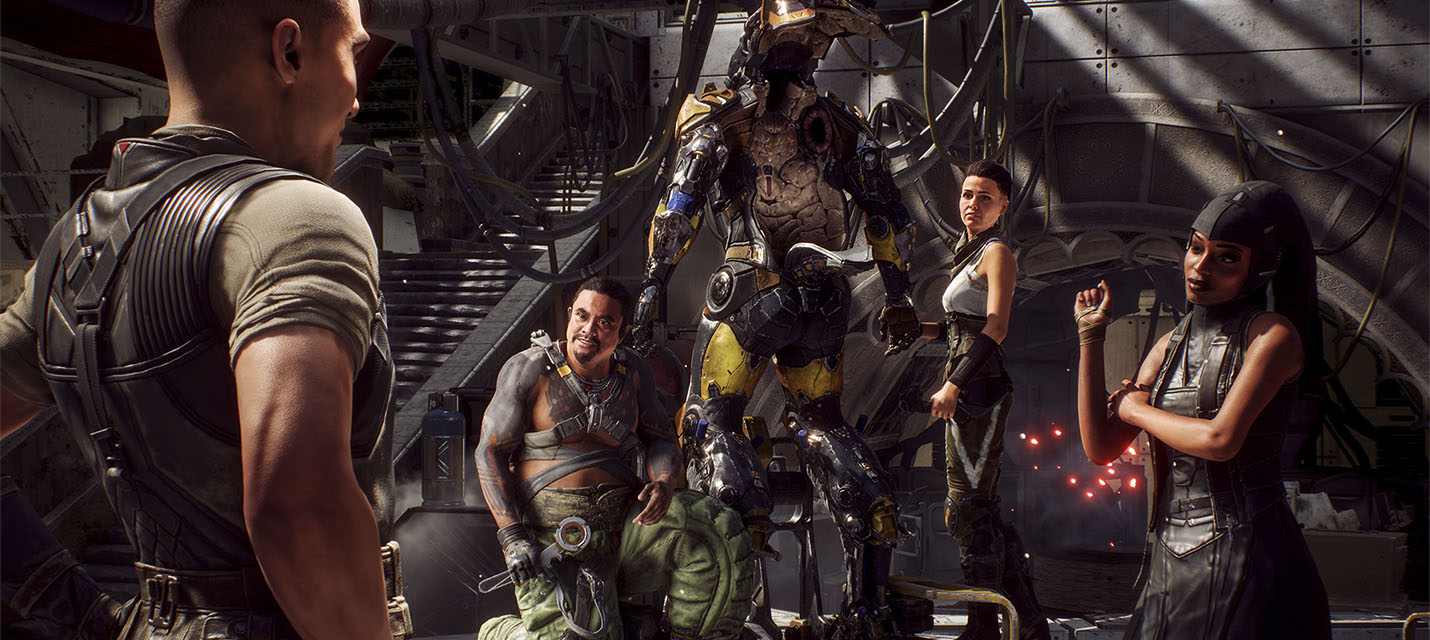 Новый геймплей Anthem - данж и возможности ещё одного джавелина
