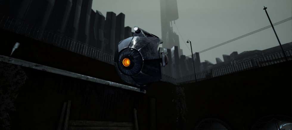 Взгляните на мрачную версию одной из локаций Half-Life 2 на движке Unreal Engine 4