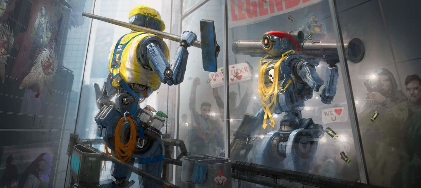 В Apex Legends есть небольшая отсылка к Overwatch