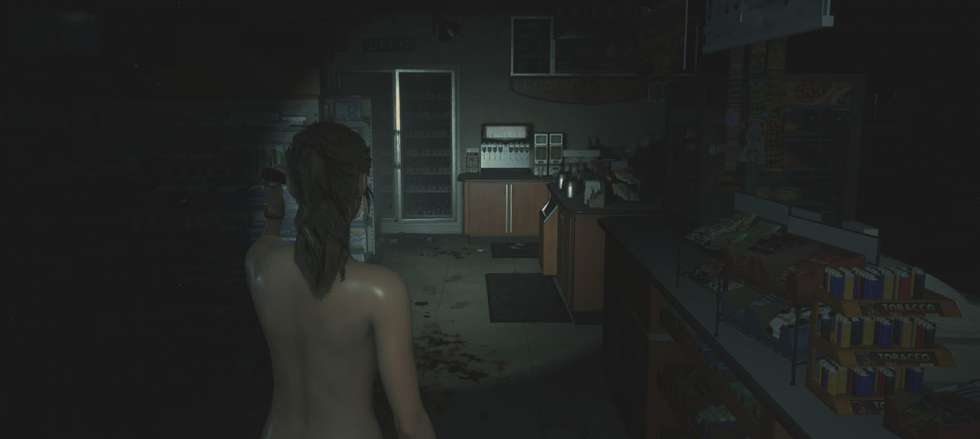Вторая версия нюд-мода полностью обнажает Клэр в ремейке Resident Evil 2