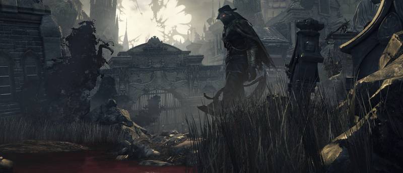 Множество геймплея Bloodborne: The Old Hunters