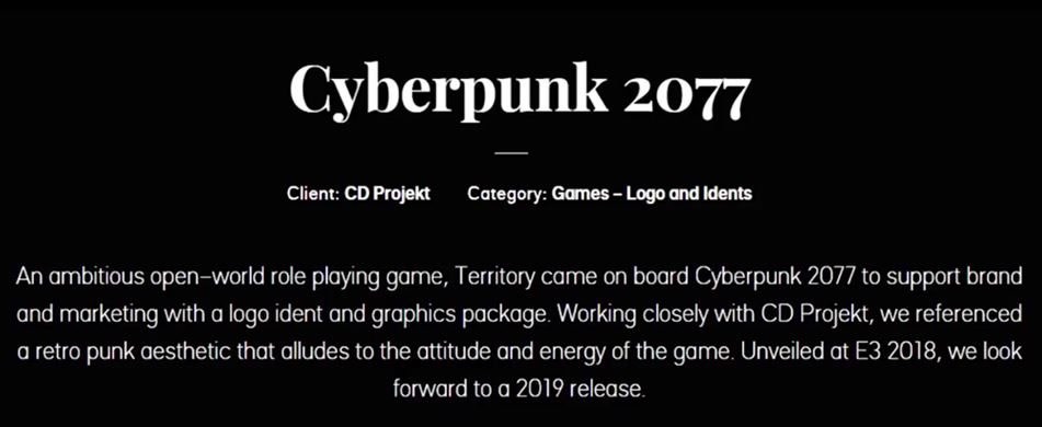 Слух: Креативное агенство назвало окно релиза Cyberpunk 2077