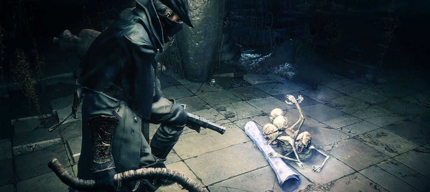 Отец Гаскойн - ещё один вырезанный босс и компаньон из Bloodborne