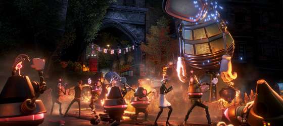В We Happy Few начинается вторжение роботов-пришельцев