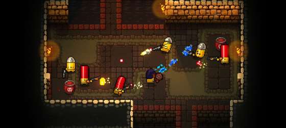 Теперь вы можете погладить пёсика в Enter the Gungeon