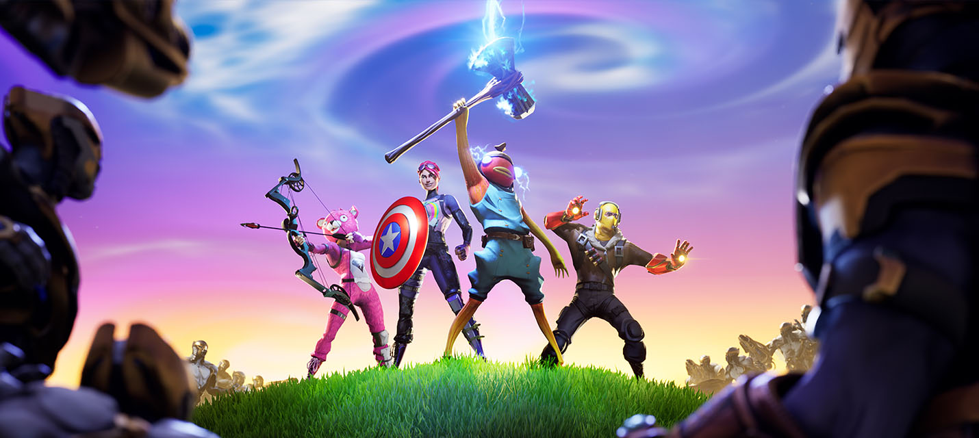 Танос вернулся в  Fortnite, но на этот раз с компанией
