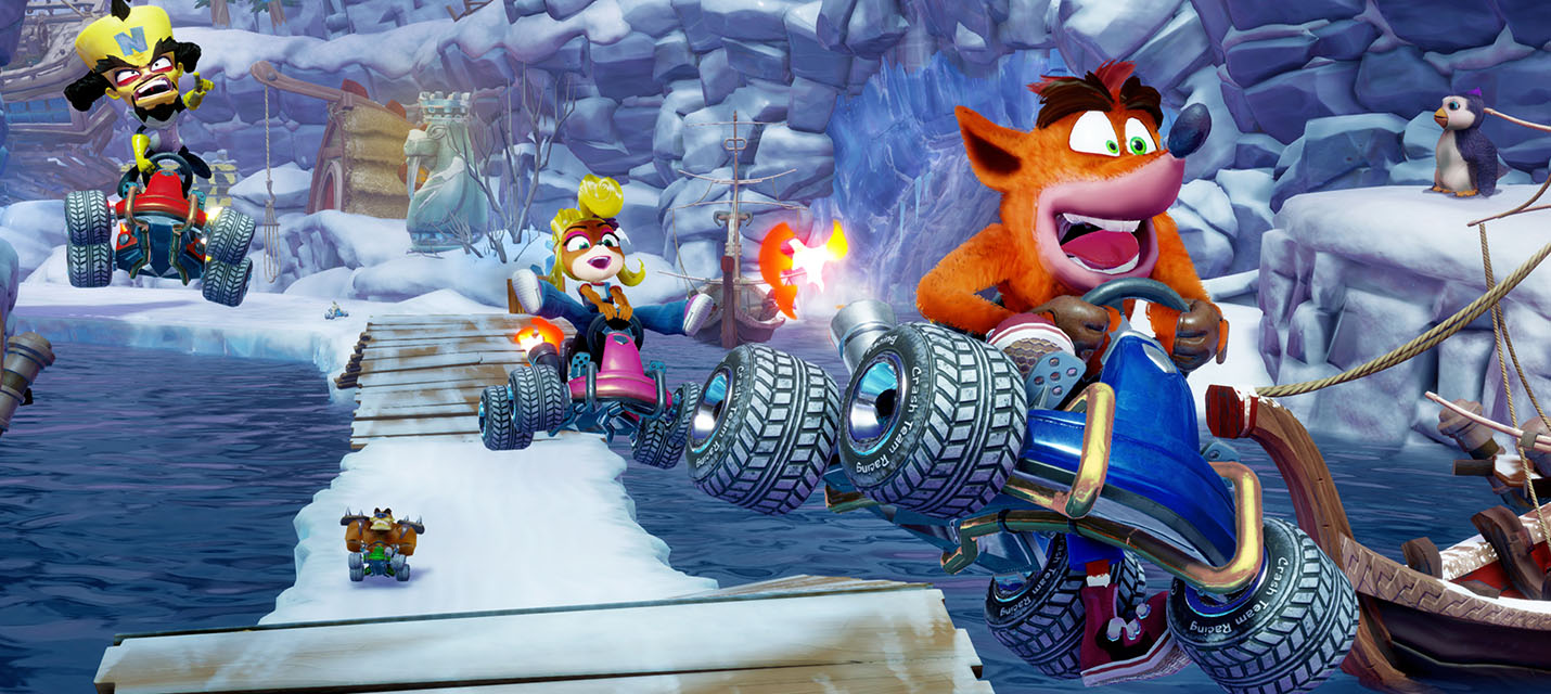 Crash Team Racing Nitro-Fueled осталась без грид-гёрлз
