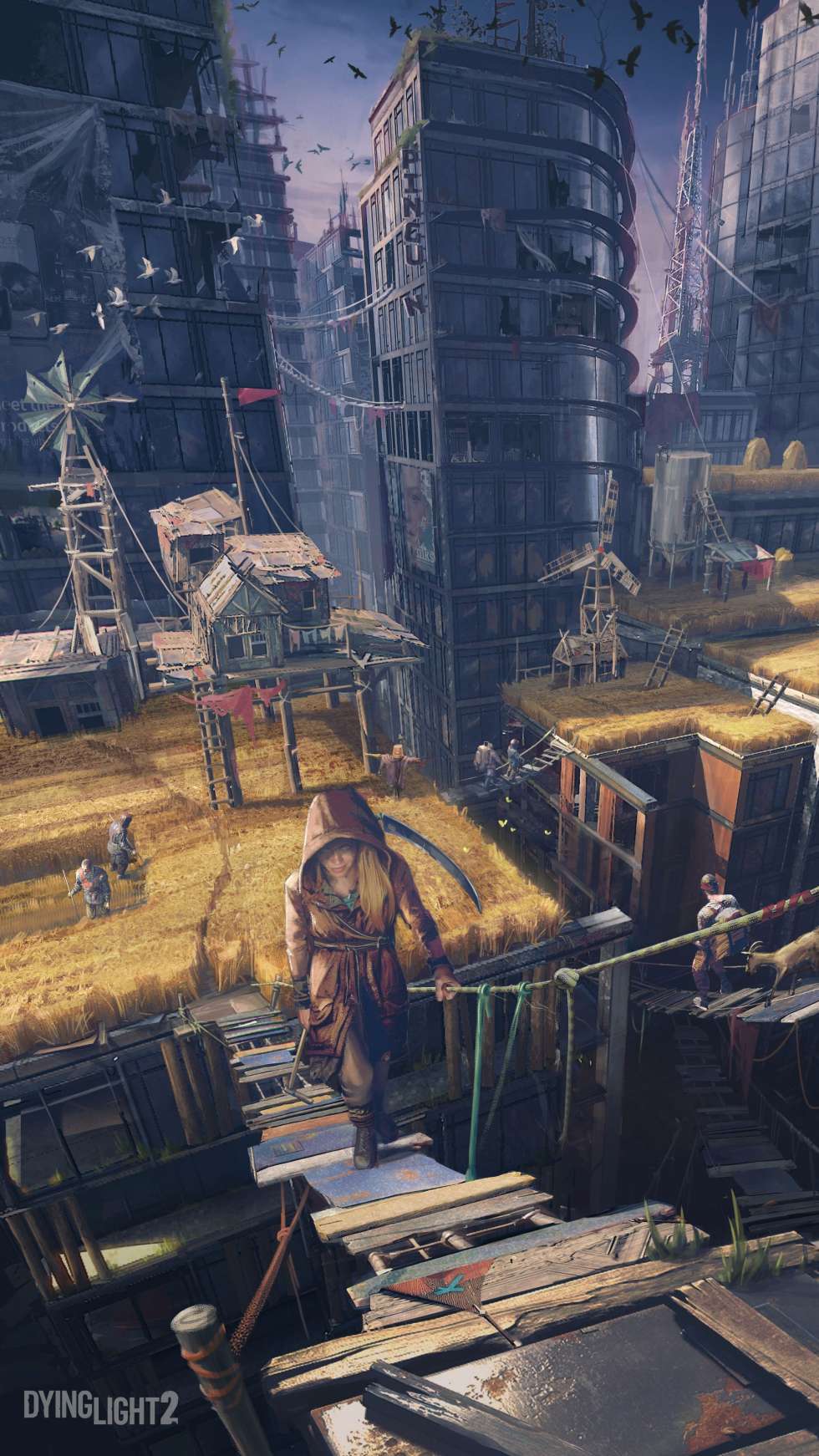 Чем выше, тем безопаснее – новый концепт-арт Dying Light 2