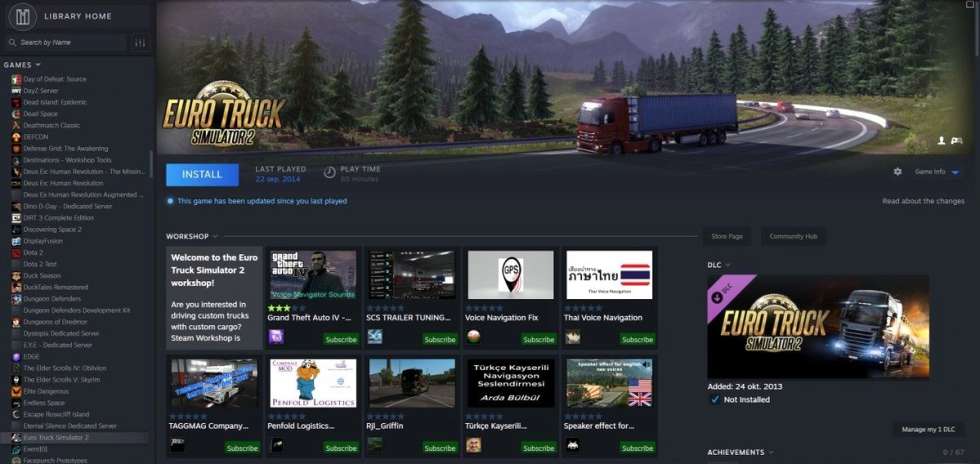 Взгляните на новый интерфейс Steam